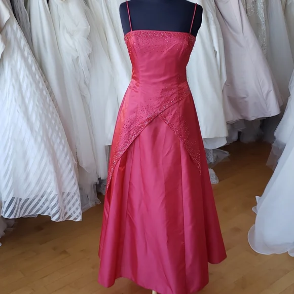 Morgan & Co. | Dresses | Vintage Watermelon Color Prom Dress | Poshmark